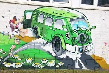 Vehicle Graffiti jigsaw puzzle