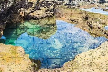 Beautiful Clear Sea Pool jigsaw puzzle