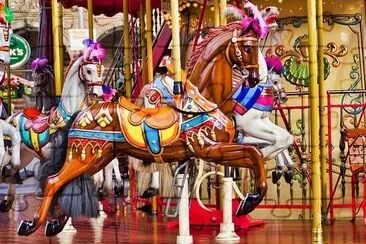 Carousel jigsaw puzzle