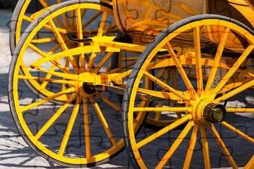 Carriage Wheels jigsaw puzzle