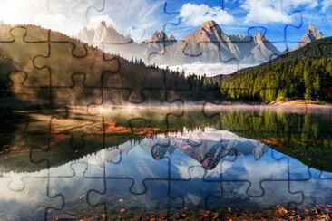 Gorgeous Mountain Lake jigsaw puzzle