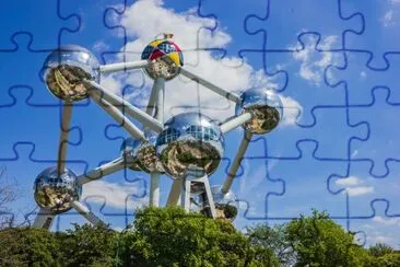 The Atomium (Brussels) jigsaw puzzle