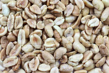 peeled grains peanuts as an element of treats jigsaw puzzle