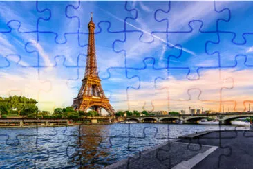 Paris Eiffel Tower jigsaw puzzle