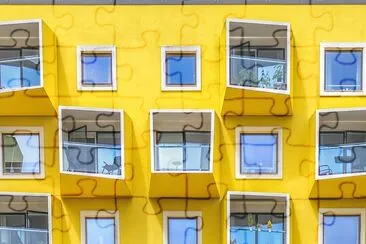 Yellow Building jigsaw puzzle