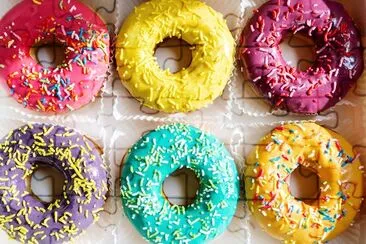 Six Doughnuts jigsaw puzzle