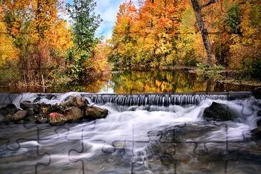 Waterfall Landscape jigsaw puzzle