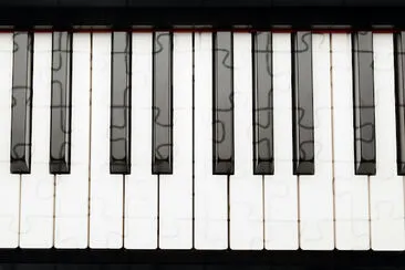 Grand Piano Keyboard jigsaw puzzle