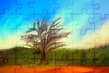 Tree Oil Painting jigsaw puzzle