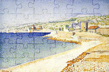 The Jetty at Cassis, Opus 198 jigsaw puzzle