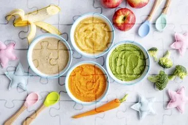 Healthy Colorful Baby Food jigsaw puzzle