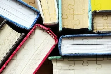 Books Closeup jigsaw puzzle