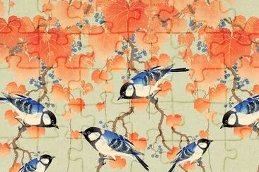 Ohara Koson Birds jigsaw puzzle