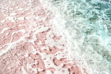 Pink Sand and Clear Ocean jigsaw puzzle