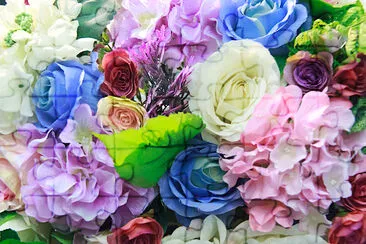 Multicolored Roses jigsaw puzzle