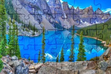 Moraine Lake jigsaw puzzle