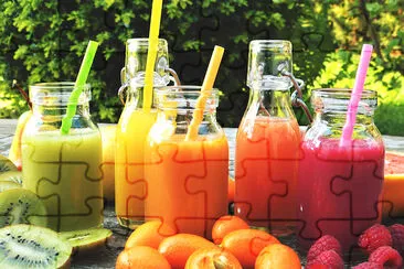 Colorful Fruits Juice jigsaw puzzle