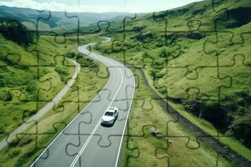 Mountain Roadtrip jigsaw puzzle