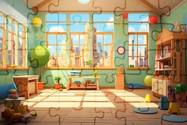 Kindergarten Classroom jigsaw puzzle