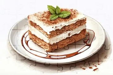 Tiramisu Dessert jigsaw puzzle