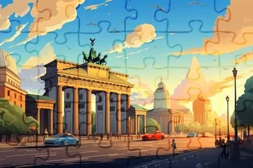 Brandenburg Gate jigsaw puzzle