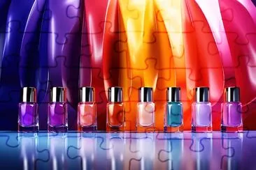 Nail Polish in all Colors jigsaw puzzle