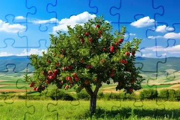 Flourishing Apple Tree jigsaw puzzle