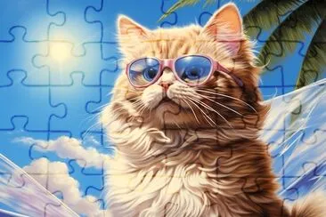 Coolest Cat jigsaw puzzle