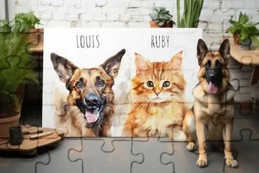 Louis and Ruby jigsaw puzzle