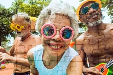 Grandparents Party jigsaw puzzle