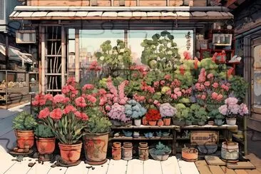 Flower Shop jigsaw puzzle