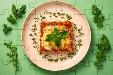 Lasagna Plate jigsaw puzzle