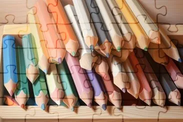 Wooden Pencils jigsaw puzzle