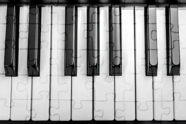 Piano Keys jigsaw puzzle