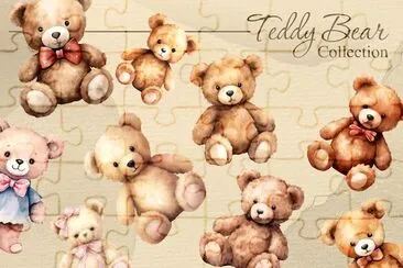 Teddy Bear Collection jigsaw puzzle