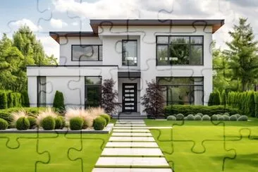 Modern House Exterior jigsaw puzzle