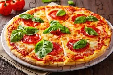 Pizza Margherita jigsaw puzzle