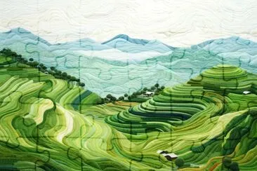 Rice Terrace jigsaw puzzle