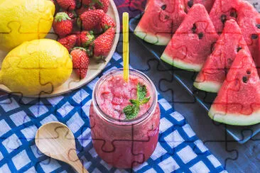 Watermelon Shake jigsaw puzzle