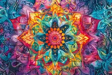 Colorful Mandala jigsaw puzzle