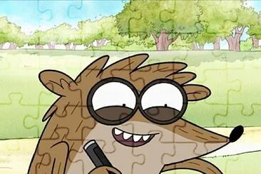 Rigby jigsaw puzzle