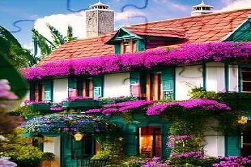 Casa de las flores jigsaw puzzle