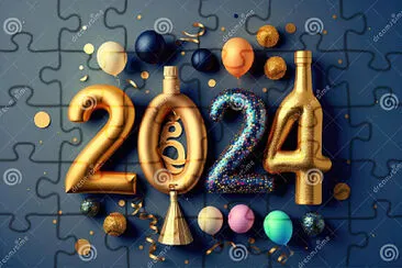 Año Nuevo 2024 jigsaw puzzle