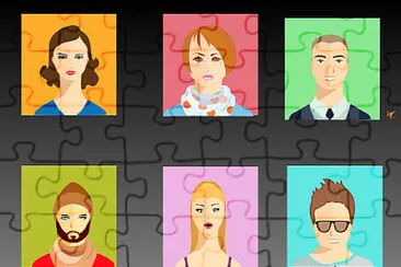 People jigsaw puzzle