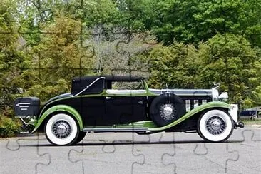 Cadillac V-16 Lancefield Convertible 1931 jigsaw puzzle