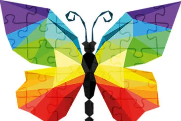 Rainbow Butterfly