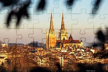 La Cathédrale -Bayonne jigsaw puzzle