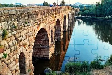 puente romano merida jigsaw puzzle