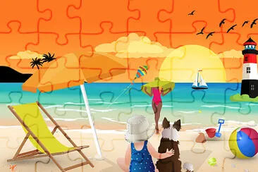 Plage jigsaw puzzle