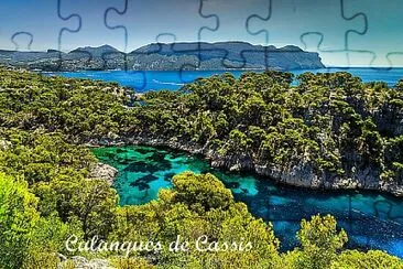 Calanques de Cassis jigsaw puzzle